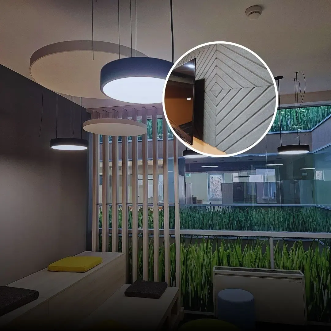 Прилагођени акустични панели за канцеларијске просторе